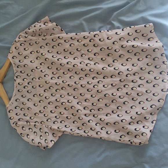 Paul & Joe Sister Alouette Penguin Print Shirt - Picture 3 of 5